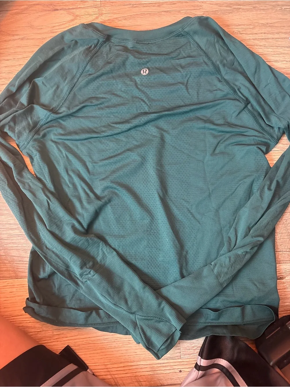 lululemon athletica Deep Teal Long Sleeve Crew